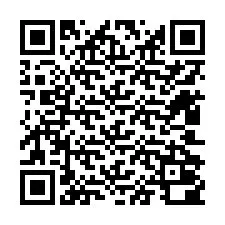 QR Code สำหรับหมายเลขโทรศัพท์ +12402000281