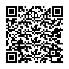 Código QR para número de teléfono +12402000298