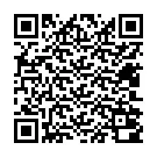 Código QR para número de teléfono +12402000443