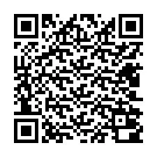 QR Code สำหรับหมายเลขโทรศัพท์ +12402000496