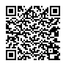 QR код за телефонен номер +12402000580