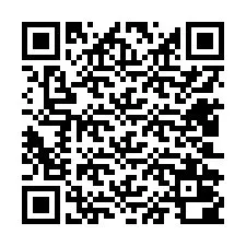 QR kód a telefonszámhoz +12402000596