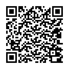 Kode QR untuk nomor Telepon +12402000958