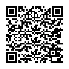 QR код за телефонен номер +12402000988