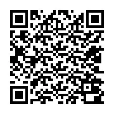 QR код за телефонен номер +12402000999