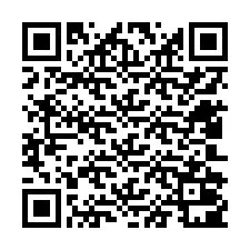 QR-код для номера телефона +12402001148