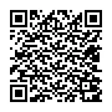 Código QR para número de teléfono +12402001199