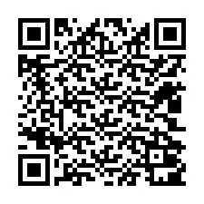 Código QR para número de teléfono +12402001221