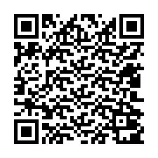 QR Code สำหรับหมายเลขโทรศัพท์ +12402001258