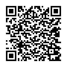 QR kód a telefonszámhoz +12402001268