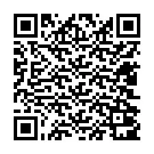 Codice QR per il numero di telefono +12402001278