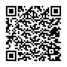 Kode QR untuk nomor Telepon +12402001287