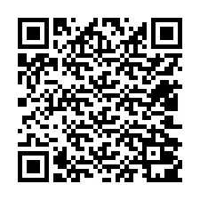 Codice QR per il numero di telefono +12402001289