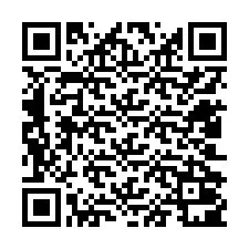 Codice QR per il numero di telefono +12402001298