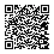 Código QR para número de teléfono +12402001303