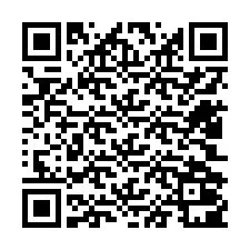 QR-koodi puhelinnumerolle +12402001329