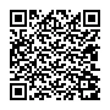 QR Code สำหรับหมายเลขโทรศัพท์ +12402001344