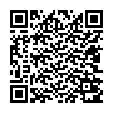 Código QR para número de teléfono +12402001428