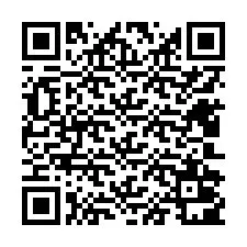 Código QR para número de teléfono +12402001542