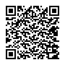 QR-код для номера телефона +12402002896