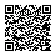 QR Code สำหรับหมายเลขโทรศัพท์ +12402002897