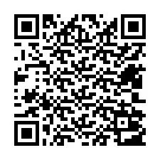 QR-koodi puhelinnumerolle +12402003407