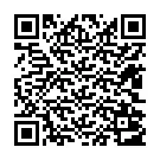 Codice QR per il numero di telefono +12402003521
