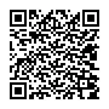 QR Code สำหรับหมายเลขโทรศัพท์ +12402004034