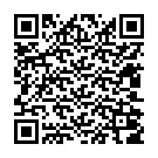 QR код за телефонен номер +12402006080