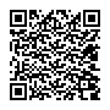 QR Code สำหรับหมายเลขโทรศัพท์ +12402008389