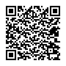 Código QR para número de teléfono +12402035707