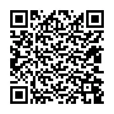 QR-koodi puhelinnumerolle +12402049181