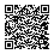 Kode QR untuk nomor Telepon +12402057758