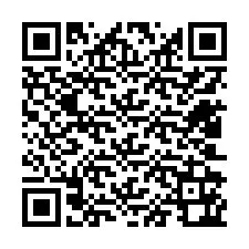 QR-Code für Telefonnummer +12402162099