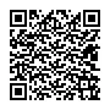 QR-koodi puhelinnumerolle +12402165435