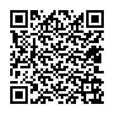 QR kód a telefonszámhoz +12402167849