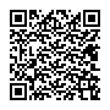 Código QR para número de telefone +12402168112