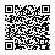 QR Code สำหรับหมายเลขโทรศัพท์ +12402180284
