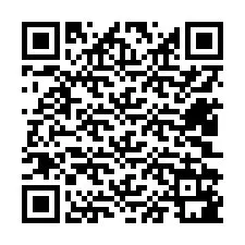 QR kód a telefonszámhoz +12402181437