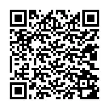 Código QR para número de teléfono +12402182724