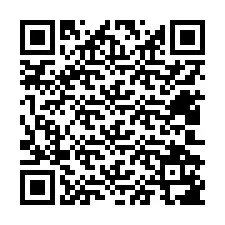 QR Code สำหรับหมายเลขโทรศัพท์ +12402187713