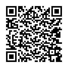 Kode QR untuk nomor Telepon +12402189878