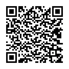 QR Code pour le numéro de téléphone +12402355032