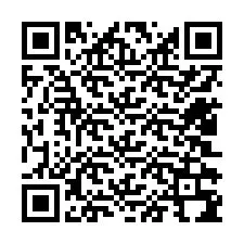 電話番号のQRコード +12402394079
