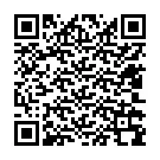 QR Code สำหรับหมายเลขโทรศัพท์ +12402398808