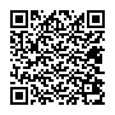 Kode QR untuk nomor Telepon +12402435163