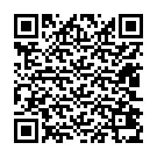 QR-код для номера телефона +12402435165