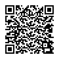 QR код за телефонен номер +12402493498