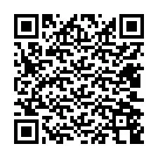 QR-код для номера телефона +12402548386