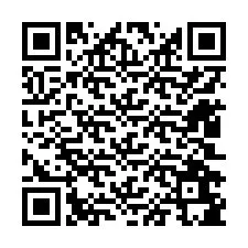 Código QR para número de teléfono +12402685765